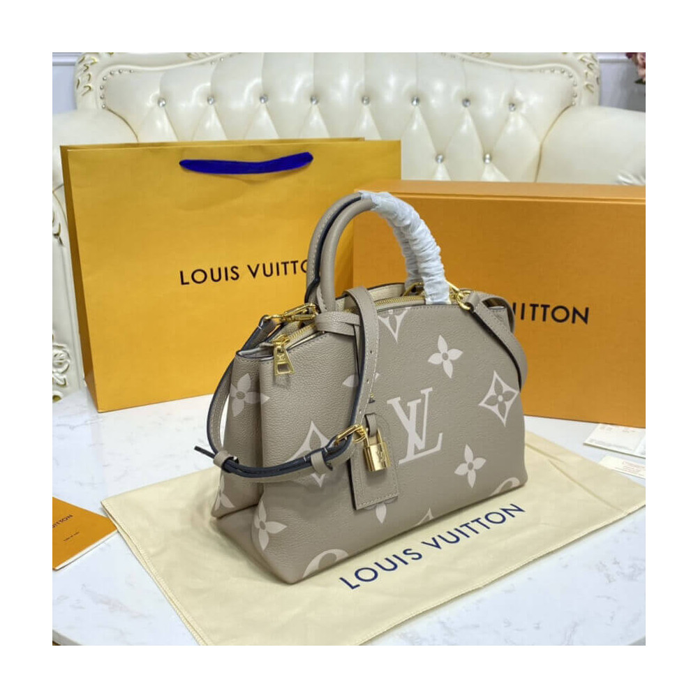 Louis Vuitton Bicolor Monogram Empreinte Leather Petit Palais M58914