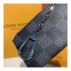 Louis Vuitton Damier Graphite Key Pouch M62650