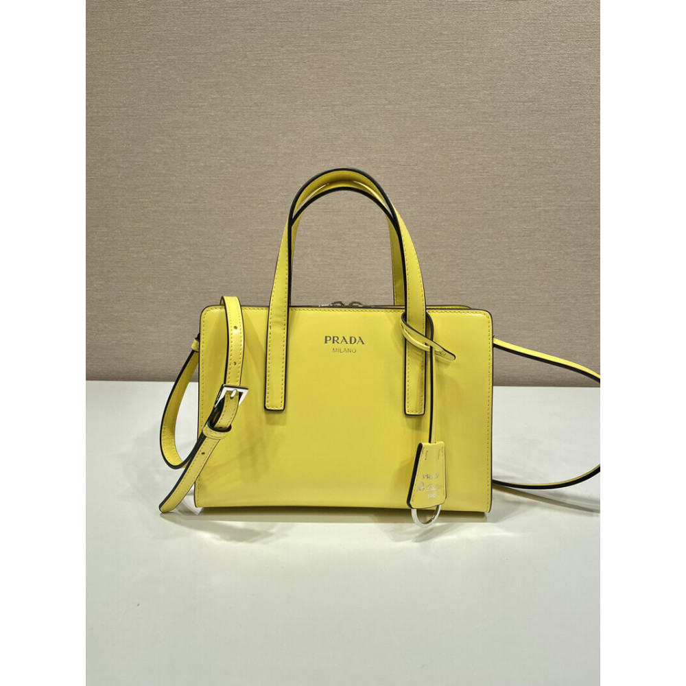 Prada Re-Edition 1995 Brushed-Leather Mini Handbag 1BA357