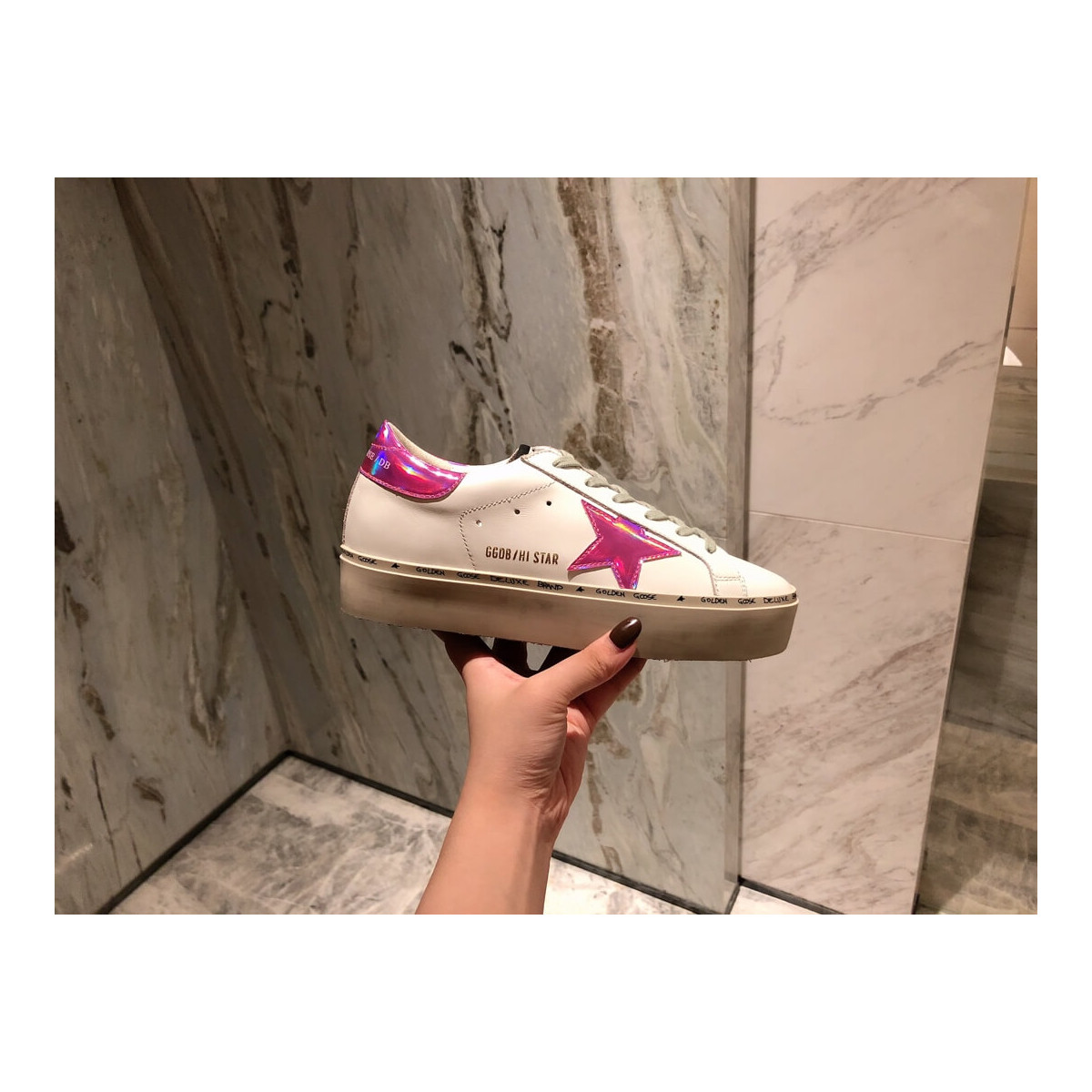 Golden Goose Hi Star Sneakers G36945-6