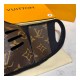 Louis Vuitton Monogram Brown Leather Face Mask