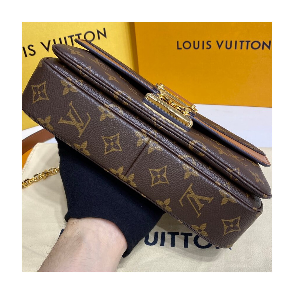 Louis Vuitton Monogram Leather Marceau Should Bag M46126 M46127