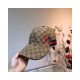 Gucci Original GG Canvas Baseball Hat With Web 200033