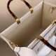 Fendi Medium Sunshine Shopper 8BH386 White