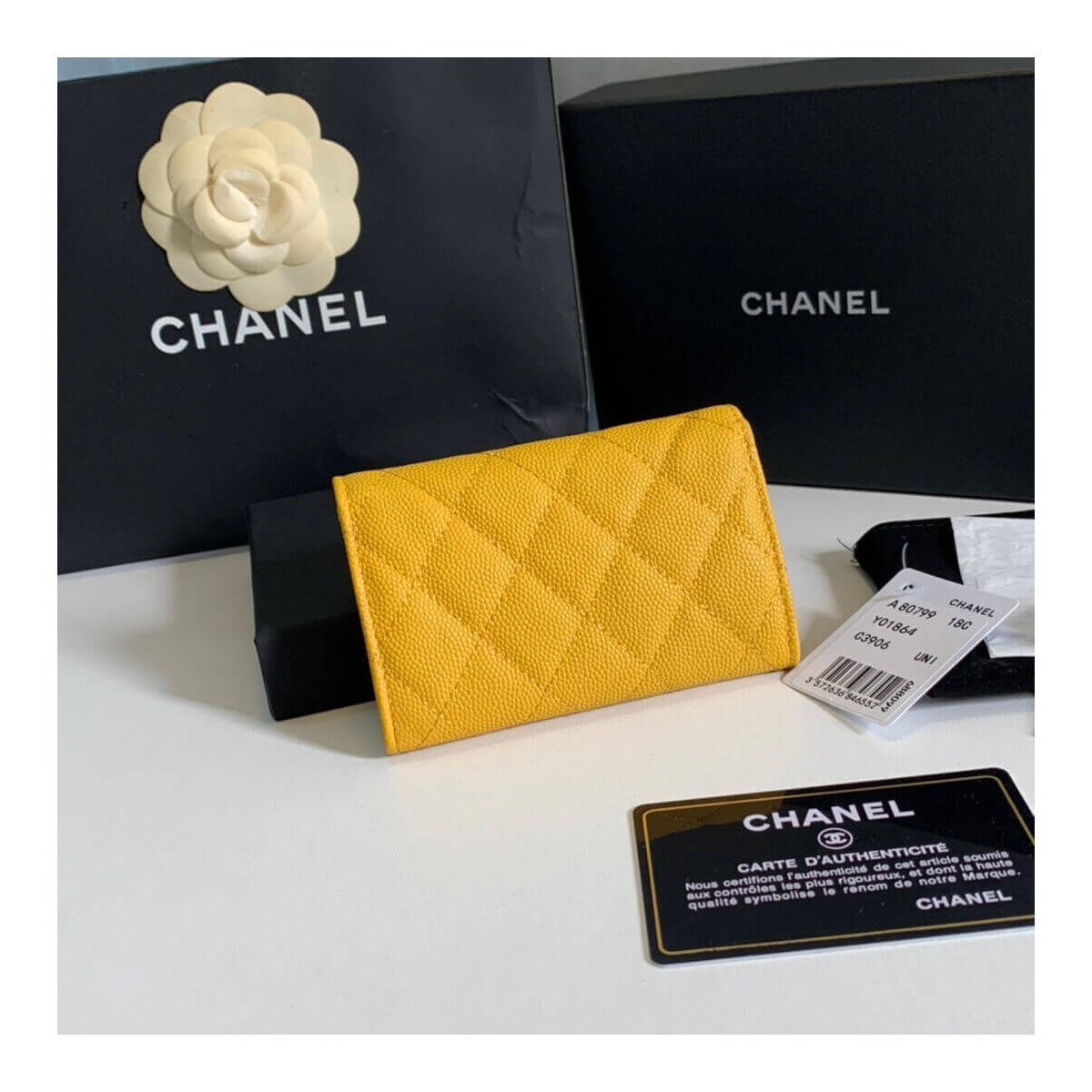 Chanel Caviar Classic Card Holder A80799