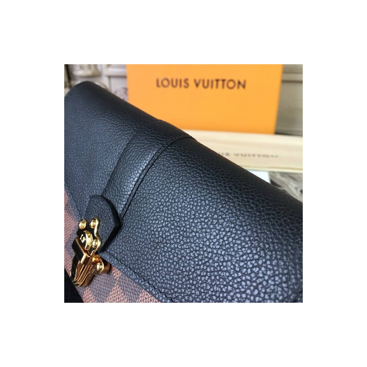 Louis Vuitton Monogram Cavas Clapton Wallet N64449