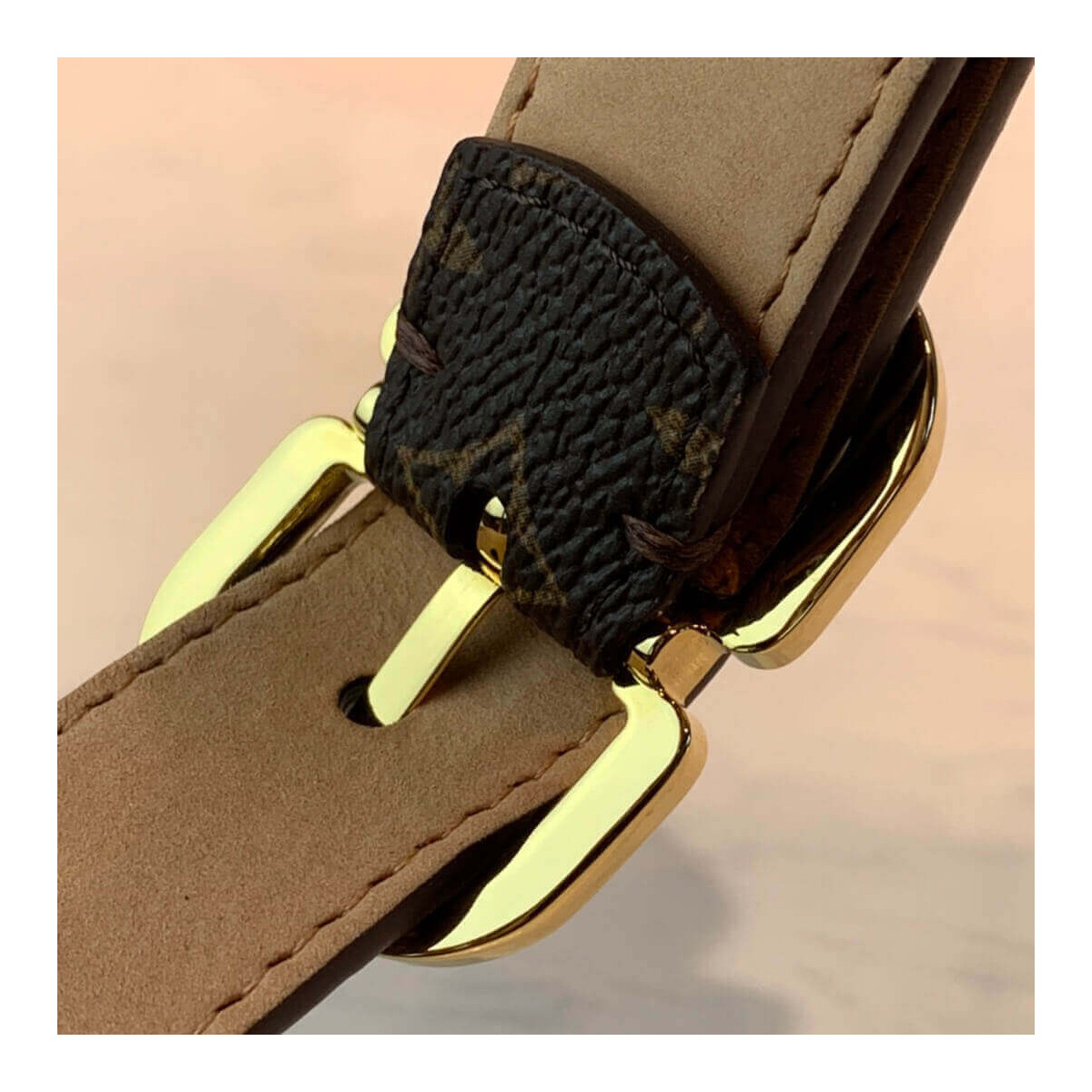 Louis Vuitton Mini Monogram Belt 25mm M9584T