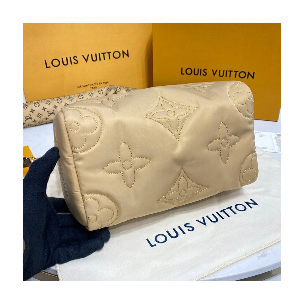 Louis Vuitton Econyl Speedy Bandouliere 25 M59008 Beige