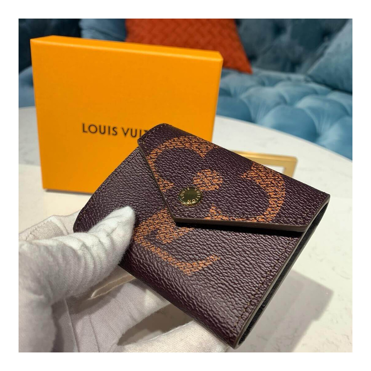 Louis Vuitton Monogram Canvas Zoe Wallet M62933