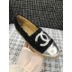 Chanel Tweed &amp; Patent Calfskin Espadrilles G29762 Black/Silver