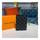 Louis Vuitton Damier Graphite Pikachu Print Passport Cover M64411