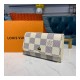 Louis Vuitton Damier Azur Canvas 6 Key Holder N61745