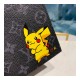 Louis Vuitton Monogram Eclipse Pikachu Print Passport Cover M64501