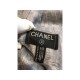 Chanel Cashmere Wool Sequins CC Stole C2677