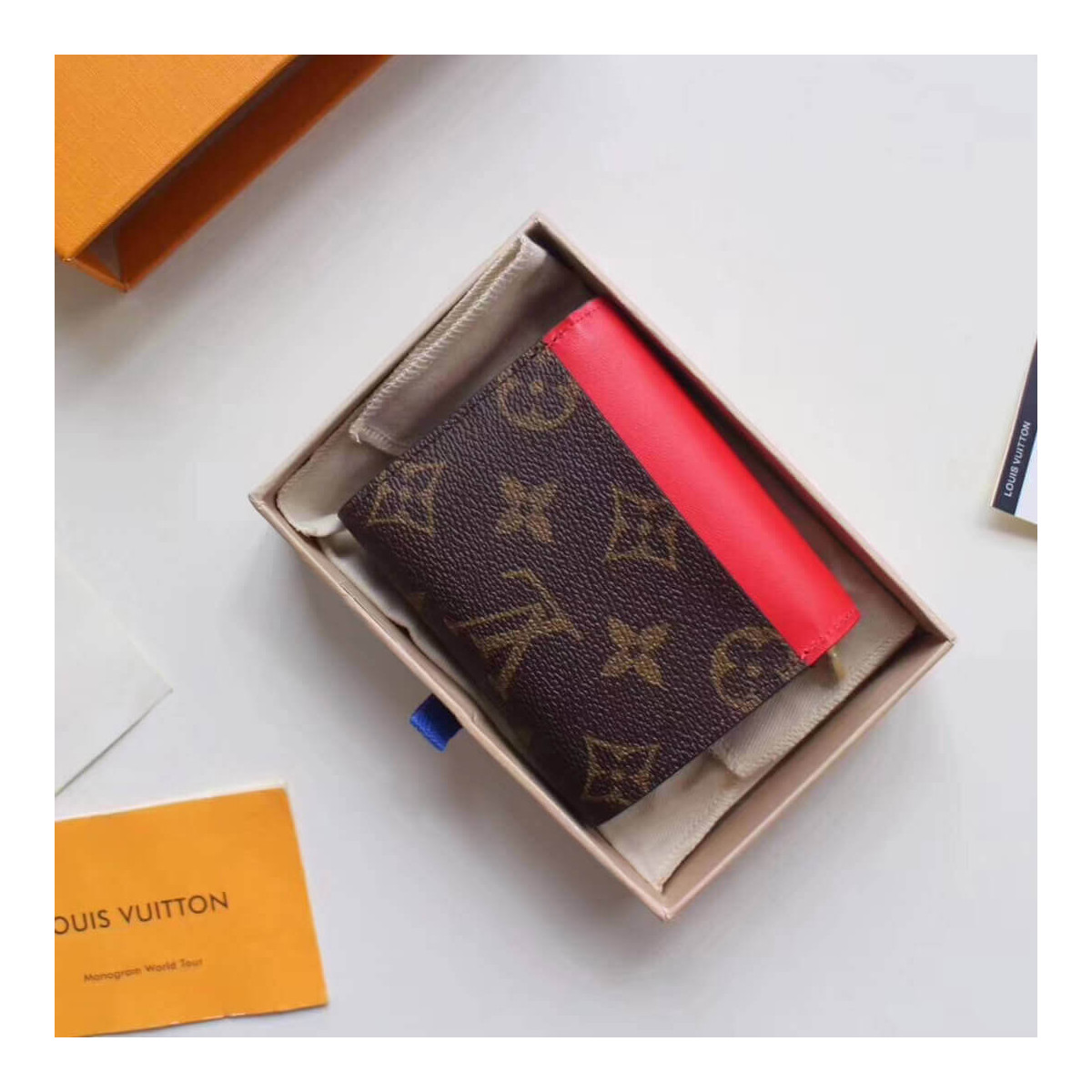 Louis Vuitton Monogram Canvas Zoe Wallet M63881 M62932 M62933