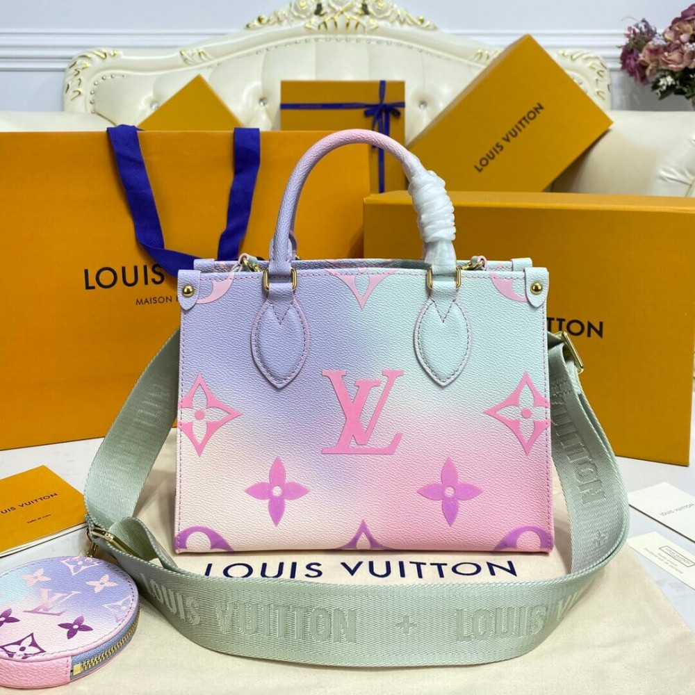 Louis Vuitton Onthego PM M59856 Sunrise Pastel