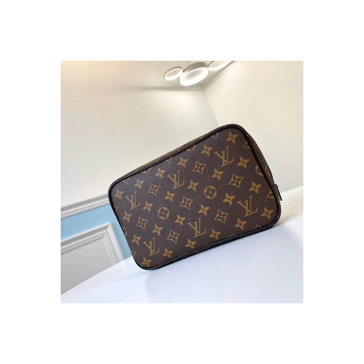 Louis Vuitton Monogram Macassar Toilet Pouch GM M47506