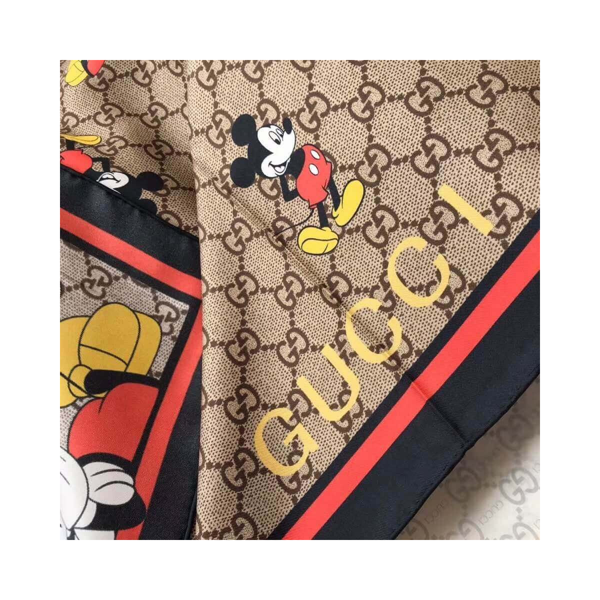 Disney x Gucci Chiffon Scarf 607324