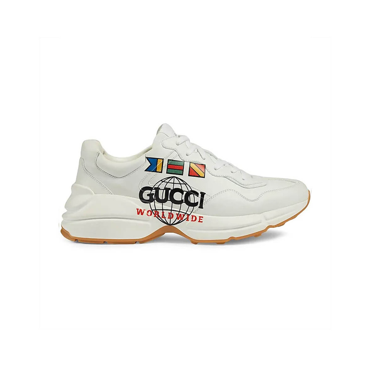 Gucci Graphic Print Low-Top Sneaker 609343