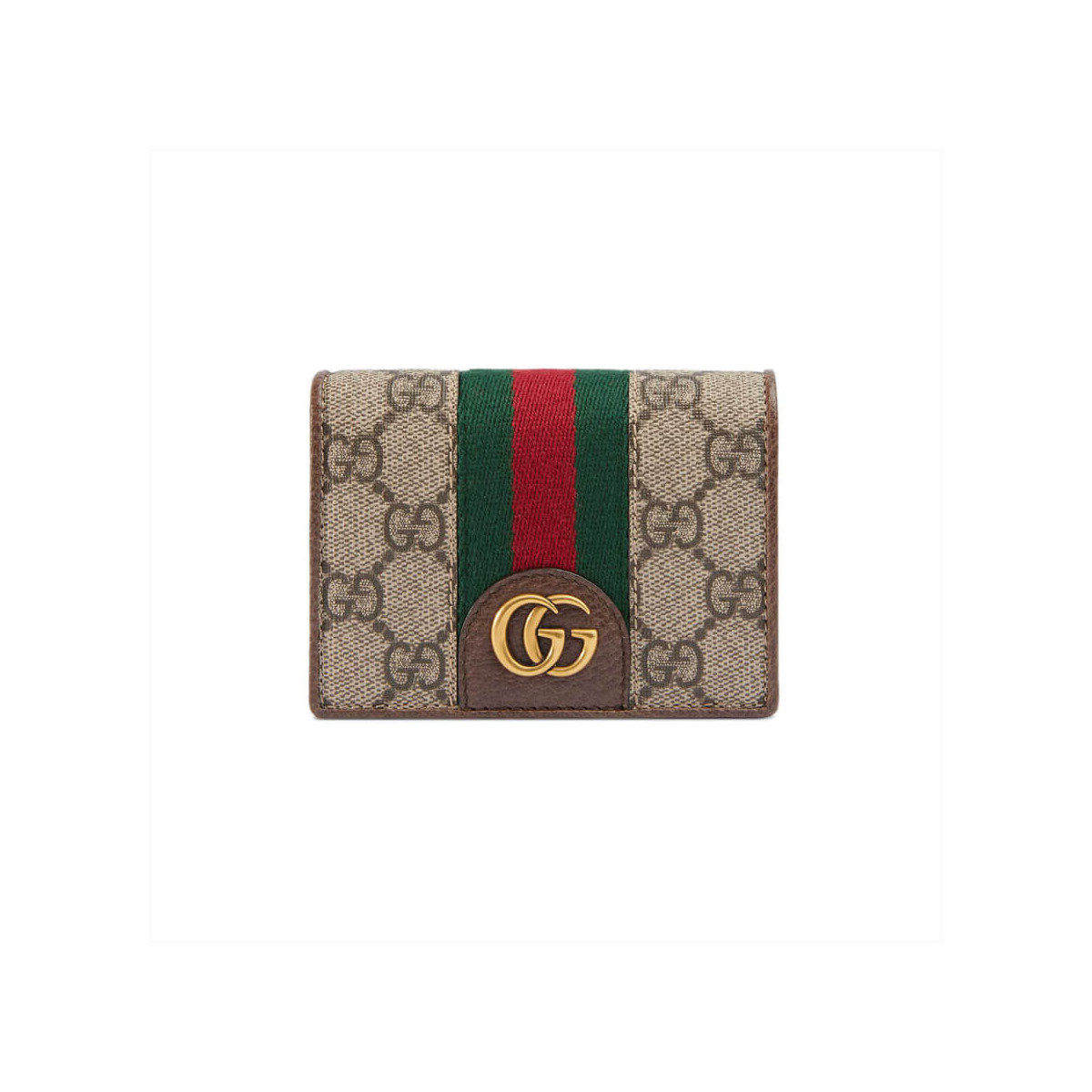 Gucci GG Card Case Wallet With Three Little Pigs 557801