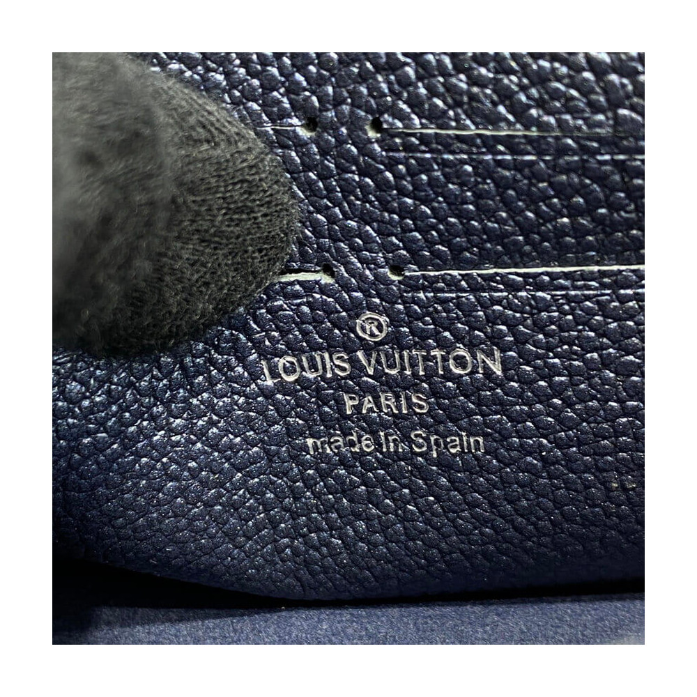 Louis Vuitton Vavin Chain Wallet M59077 Navy Nacre