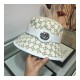 Gucci GG Canvas Bucket Hat With Double G 576587