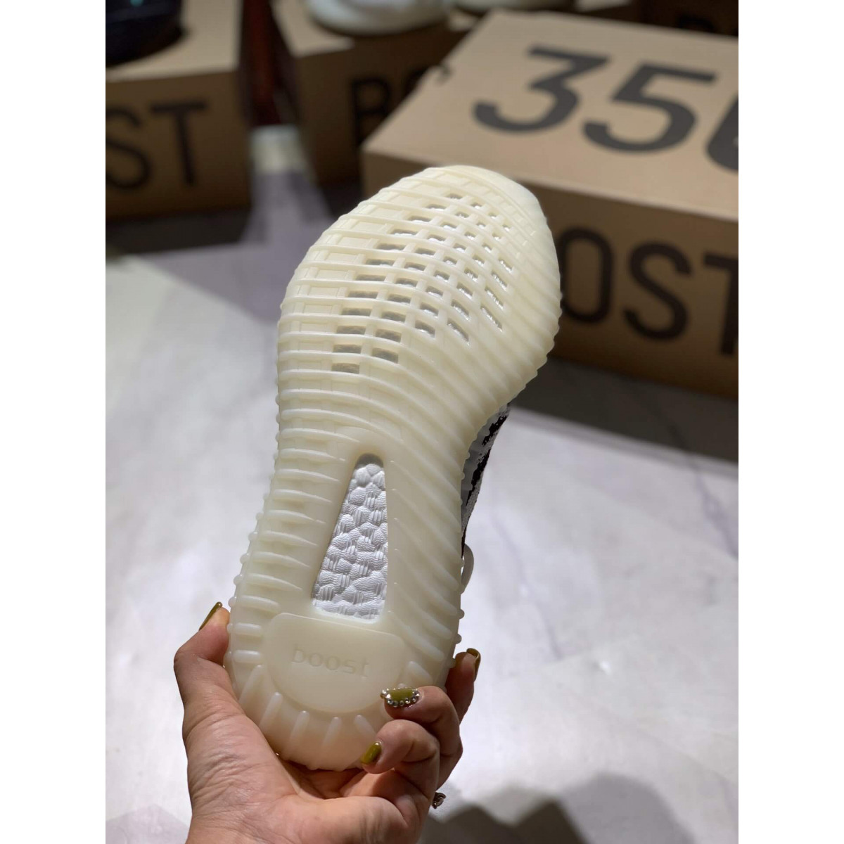 Adidas Yeezy Boost 350 V2 Zebra With Translucent Stripe AH2021