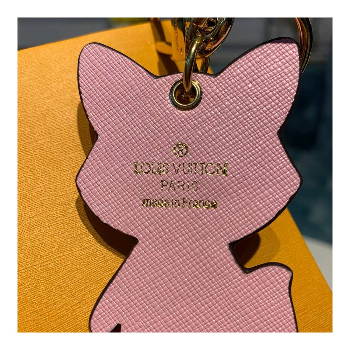 Louis Vuitton Cute Fox Bag Charm And Key Holder M69015