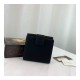 Gucci Leather French Flap Wallet 456122