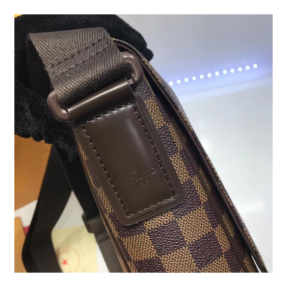 Louis Vuitton Damier Ebene Canvas District PM N41212