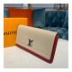 Louis Vuitton Lockme II Wallet M62350 Beige/Red