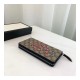 Gucci Kingsnake Print GG Supreme Zip Around Wallet 451273