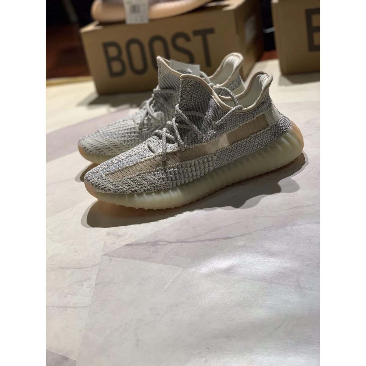 Adidas Yeezy Boost 350 V2 Cloud White Non Reflective AH2017