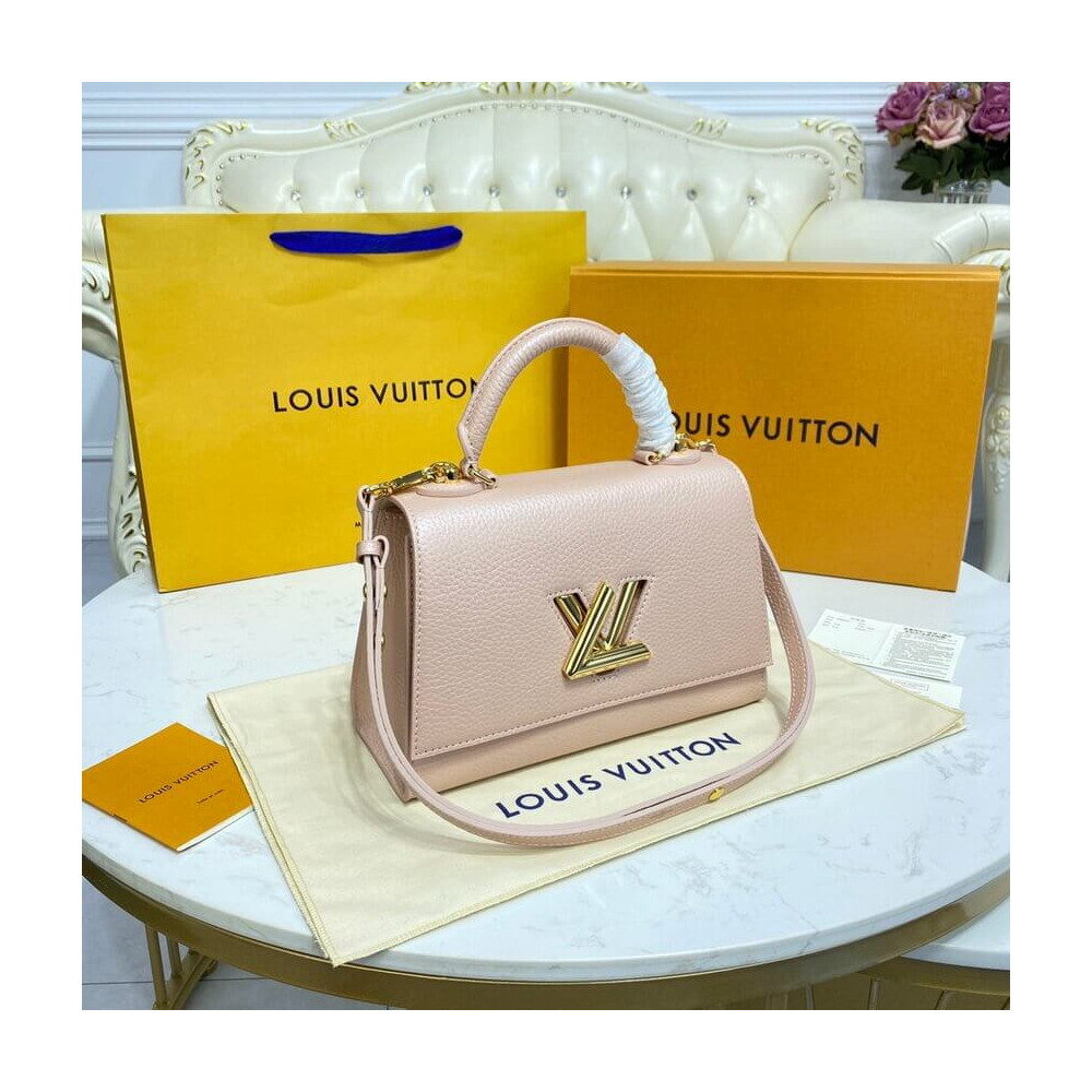 Louis Vuitton Twist One Handle PM M59236 Champagne Metallise