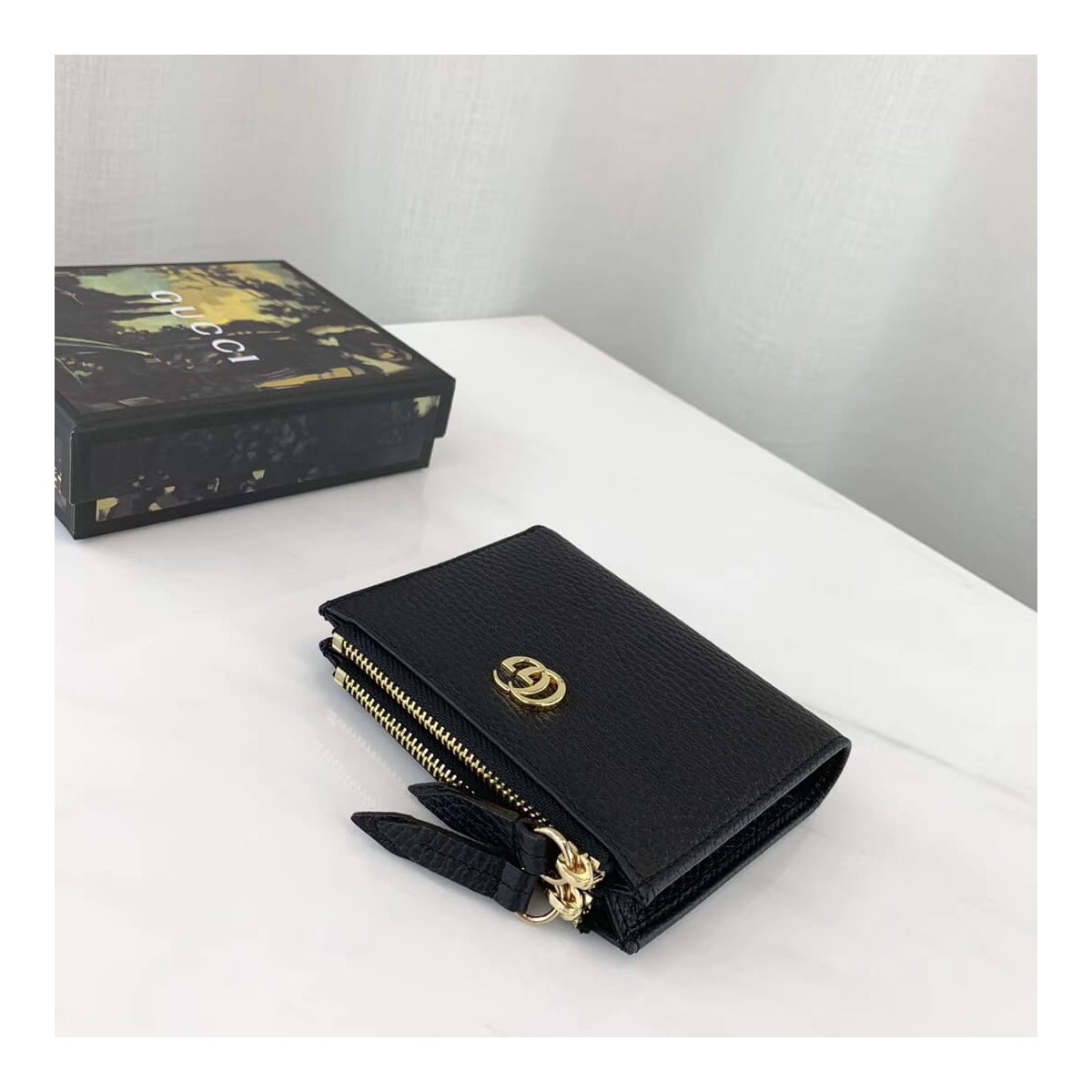 Gucci GG Marmont Leather Wallet 474747