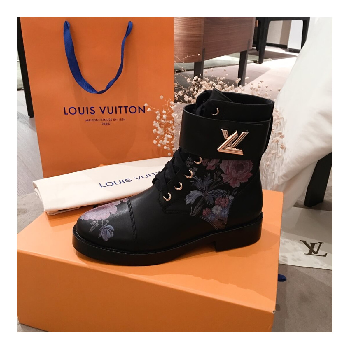 Louis Vuitton Wonderland Flat Ranger Boot 1A1IY3