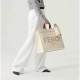 Fendi Medium Sunshine Shopper 8BH386 White