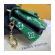 Louis Vuitton Monogram Jacquard Velvet Micro Metis M81494 Green