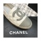 Chanel CC Quilted Espadrilles G29762 White/Grey