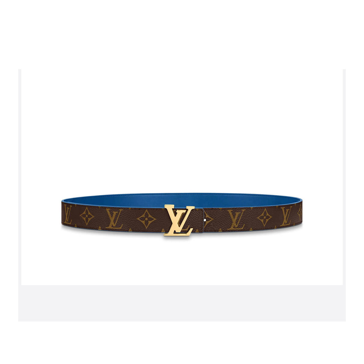 LV Escale LV Initiales 30mm Reversible Belt M0255W