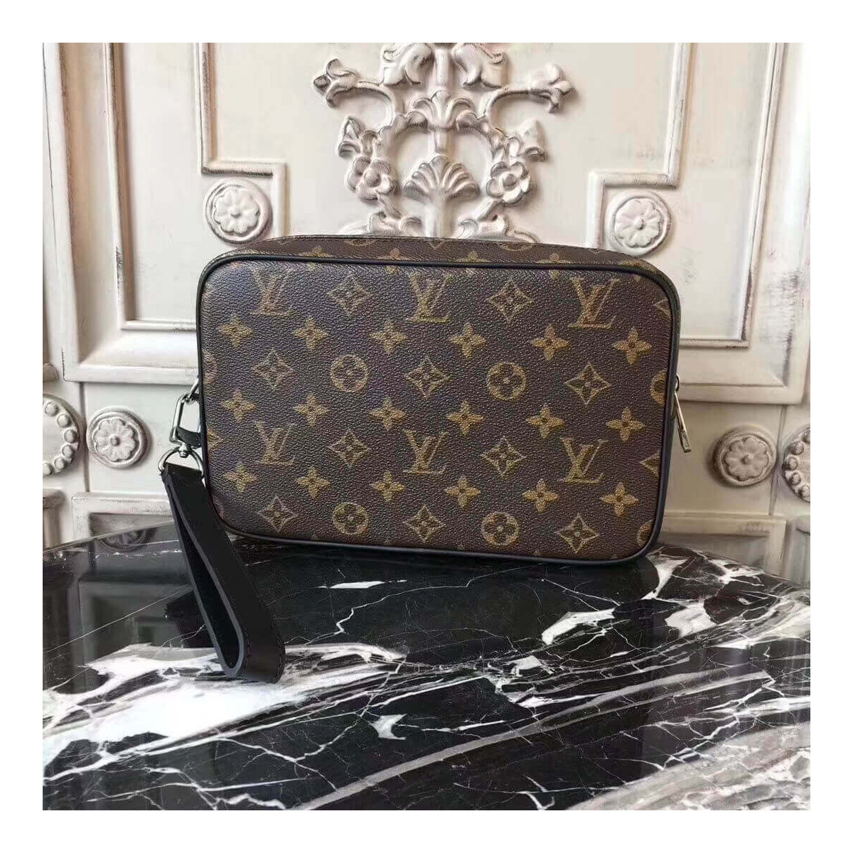 Louis Vuitton Monogram Canvas Kasai Clutch M42838