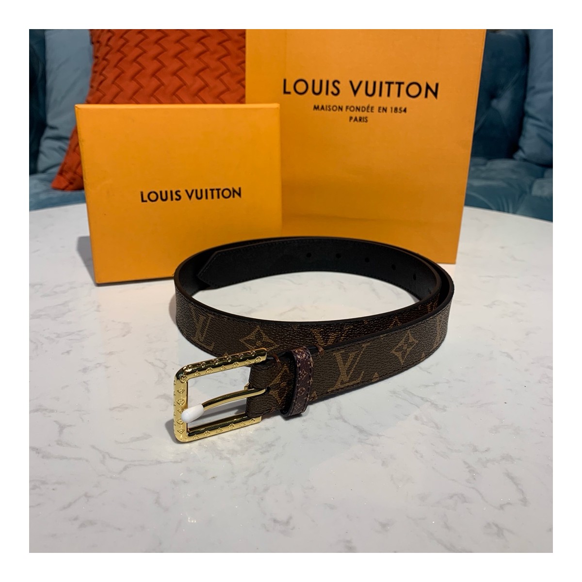 Louis Vuitton Daily LV 30mm Belt M0195U