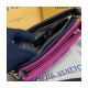 Louis Vuitton Maxi Multi Pochette Accessoires M58980 Black/Fuchsia