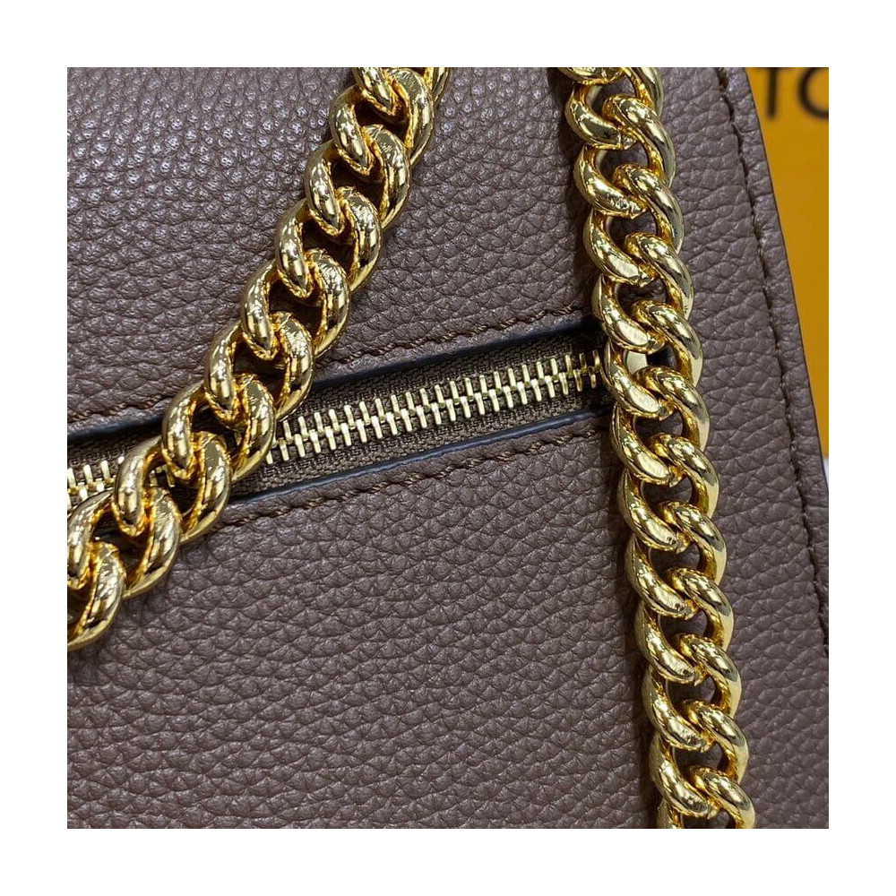 Louis Vuitton MyLockMe Chain Bag M58949 Smokey/Quartz/Caramel