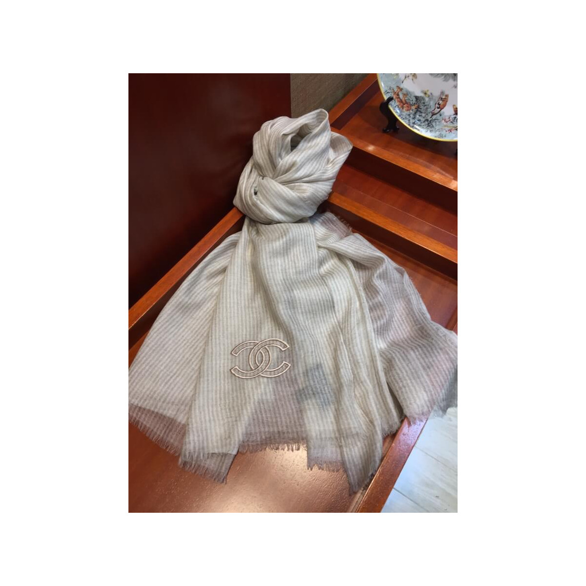 Chanel Cashmere Stole B02021