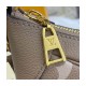 Louis Vuitton Bicolor Monogram Empreinte Leather Bagatelle M46112 Grey/Beige