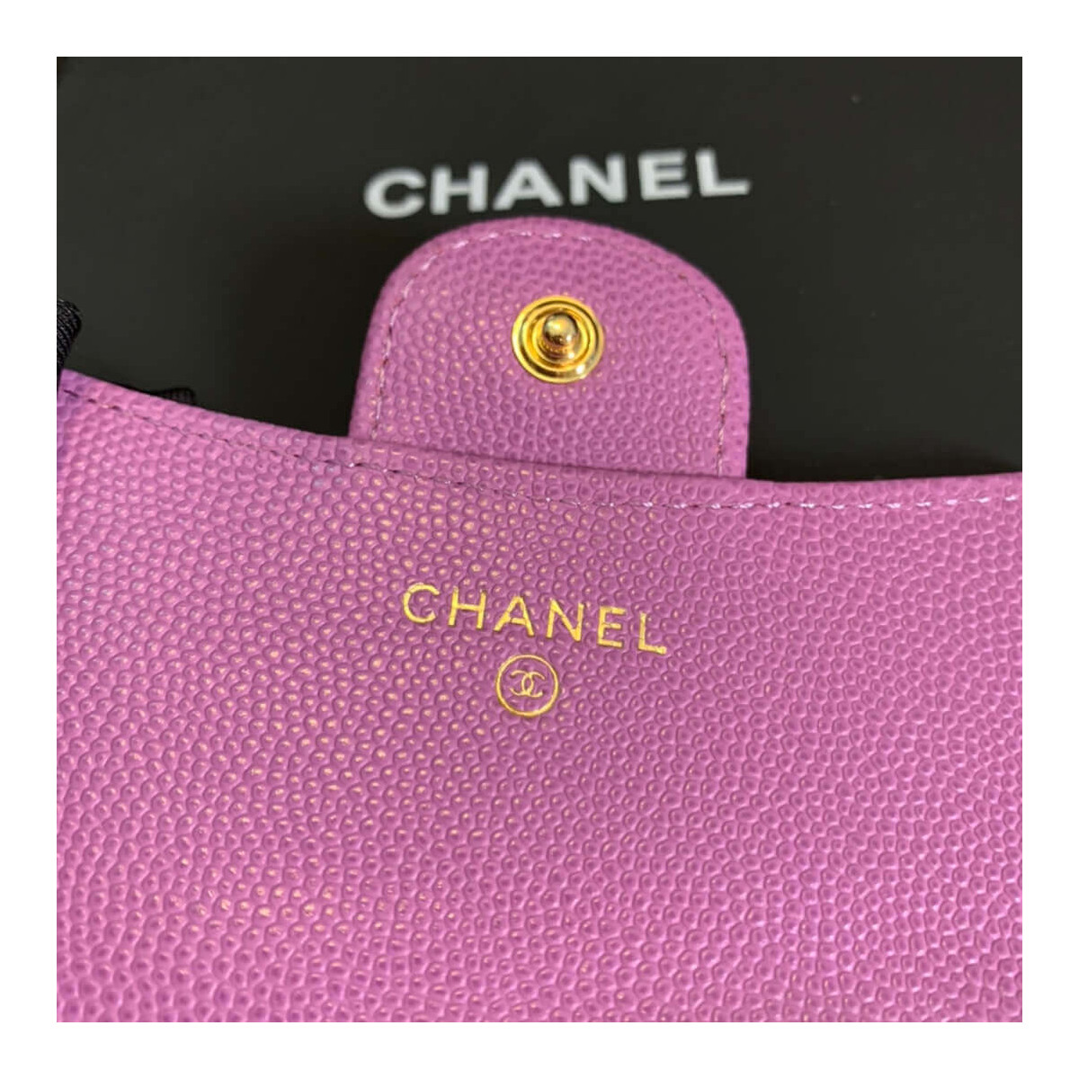 Chanel Caviar Classic Card Holder A80799