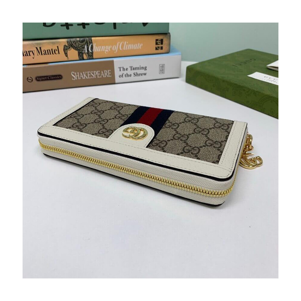 Gucci Ophidia GG Zip Around Wallet 523154