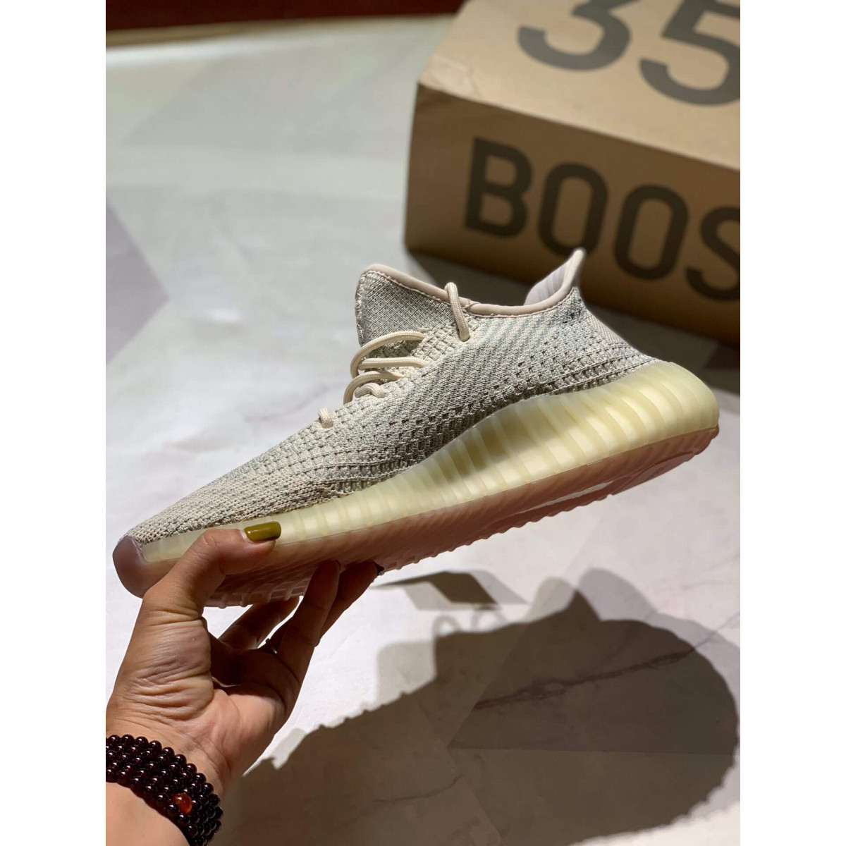 Adidas Yeezy Boost 350 V2 Swan White AH2015