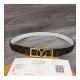 Louis Vuitton Dauphine 25mm Reversible Belt M0208U